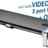 Transmedia Hyper Gaming Monitor Rack, Qi charger