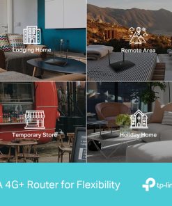TP-Link AC1200 Archer MR600 bežični usmjerivač, Dual-Band 4G+Cat6, 300Mbps/867Mbps (2.4GHz/5GHz), 802.11a/b/g/n/ac, 1×GWAN, 3×GLAN, microSIM, 2×odvojive antene