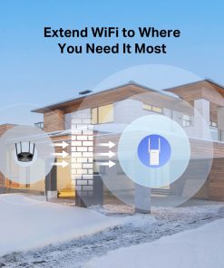 Mercusys AX3000 bežični pojačivač dometa (Range Extender Wi-Fi 6) Dual Band 574Mbps/2402Mbps (2.4GHz/5GHz) 1×G-LAN, 2×vanjska antena