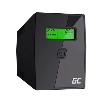 Green Cell UPS (UPS03) Micropower 1000VA/600W, Line Interactive AVR, LCD