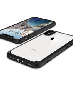 Spigen Ultra Hybrid, zaštitna maska za telefon, mat crna - iPhone XS/X