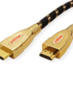 Roline GOLD HDMI Ultra HD kabel sa mrežom, M/M, 2.0m
