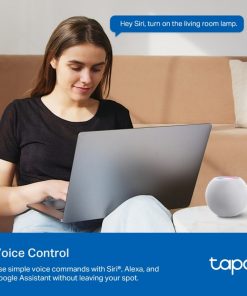 TP-Link Tapo Smart WiFi Plug Matter Standard, 2.4GHz, 802.11b/g/n, BT4.2, Tapo app, kontrola potrošnje energije, Timer/Schedule postavke, Glasovna kotrola Amazon Alexa/Google Assistant