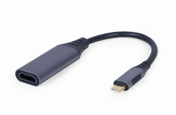 Gembird USB Type-C to HDMI display adapter, space grey