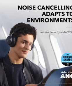 Anker Soundcore Space One naglavne bluetooth slušalice, crne, A3035G11