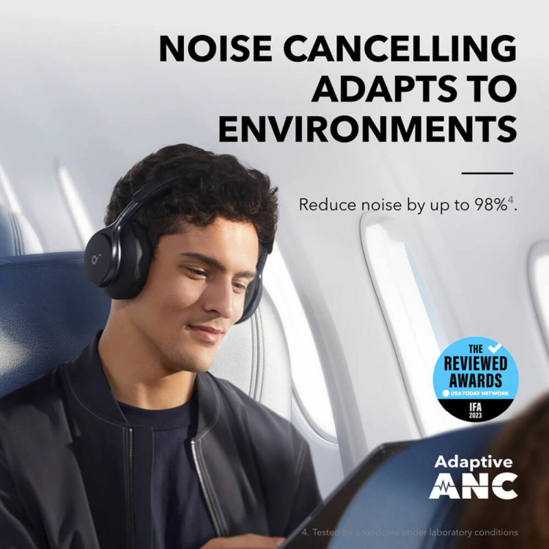 Anker Soundcore Space One naglavne bluetooth slušalice, crne, A3035G11