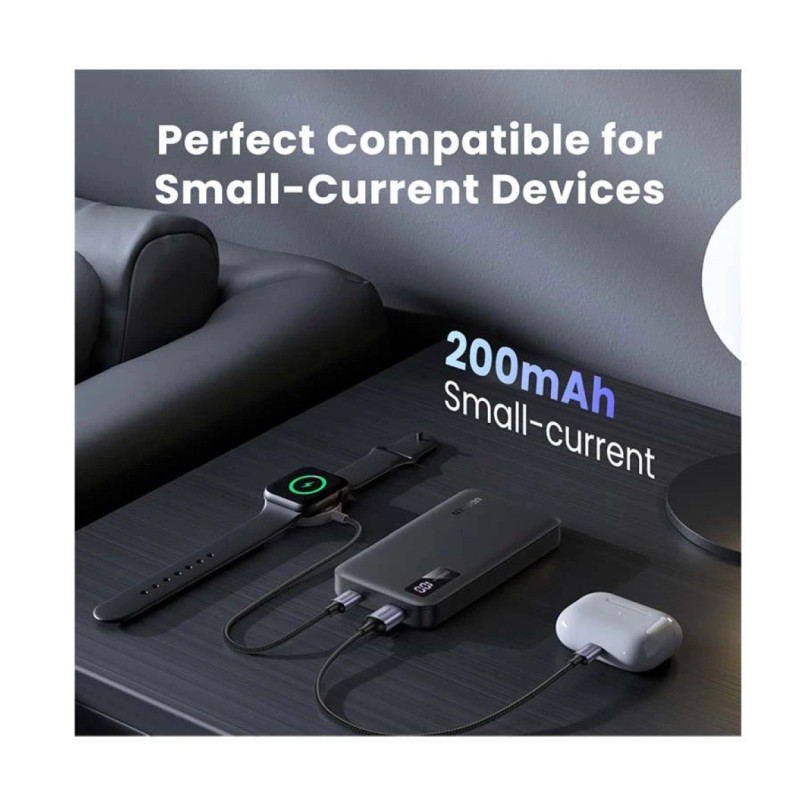 UGREEN Prijenosni punjač (Powerbank) 10000mAh, USB-C, sivi