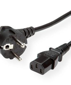 Roline VALUE naponski kabel, ravni IEC320 C13, 0.6m, crni