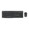 Logitech MK295 Silent bežična tipkovnica+miš, USB, tamnosiva (920-009809)