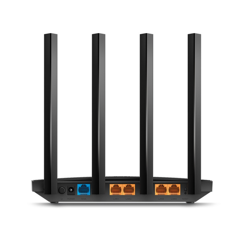 TP-Link AC1200 Archer C6 bežični usmjerivač (Dual-Band Gigabit Router) 300Mbps/867Mbps (2.4GHz/5GHz), 802.11a/b/g/n/ac, 1×G-WAN, 4×G-LAN, 4 antene