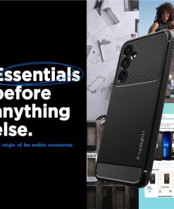 Spigen Rugged Armor, zaštitna maska za telefon, crna - Samsung Galaxy A54 5G (ACS05888)