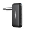 UGREEN Aux Bluetooth 5.0 adapter, 3.5mm, crni