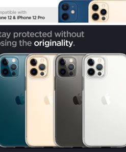 Spigen Ultra Hybrid, zaštitna maska za telefon, prozirna - iPhone 12/Pro