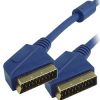 Transmedia Scart Cable 5m blue