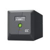 Green Cell UPS (UPSLP480) 750VA/480W, Pure sine wave, Line Interactive AVR, PowerProof with LCD