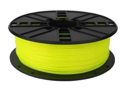 Gembird PLA filament for 3D printer, Fluorescent Yellow, 1.75 mm, 1 kg