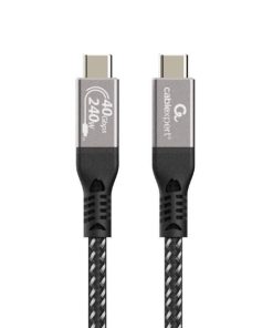 Gembird Premium USB 4 Type-C charging and data cable, 40 Gbps, 240 W, 0.5 m