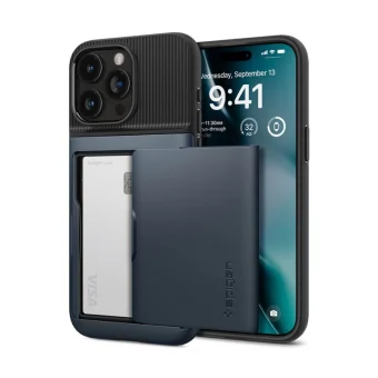 Spigen Slim Armor CS, metal slate - iPhone 15 Pro (ACS06730)