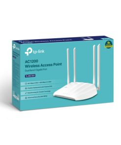 TP-Link AC1200 bežična pristupna točka (Dual-Band AP) 300Mbps/867Mbps (2.4GHz/5GHz), 802.11ac/a/n/g/b, Pasivni PoE, 1×GLAN, 4×fiksne antene