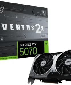 MSI RTX 5070 Ventus 2X OC 12GB GDDR7, 12GB GDDR7/192bit, PCI-E 5.0, 1xHDMI/3×DP