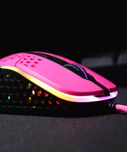 Cherry XTRFY M4 RGB igraći miš, 16000 cpi, USB, rozi