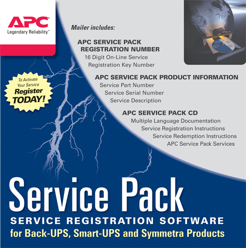 APC 1 Year Warranty Extension 5-6 kVA UPS