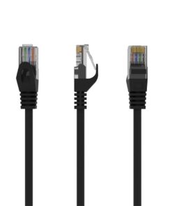 Gembird Cat6 UTP Patch cord, black, 5m