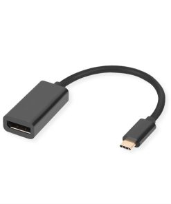 STANDARD USB-C - DisplayPort (M/F) adapter, v1.2, 4K/60Hz, 0.2m