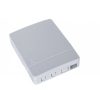 NFO FTTH Socket 2x SC Simplex LC Duplex, hinged tray