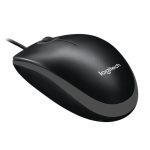 Logitech B100 optički miš, USB, crni (910-003357)