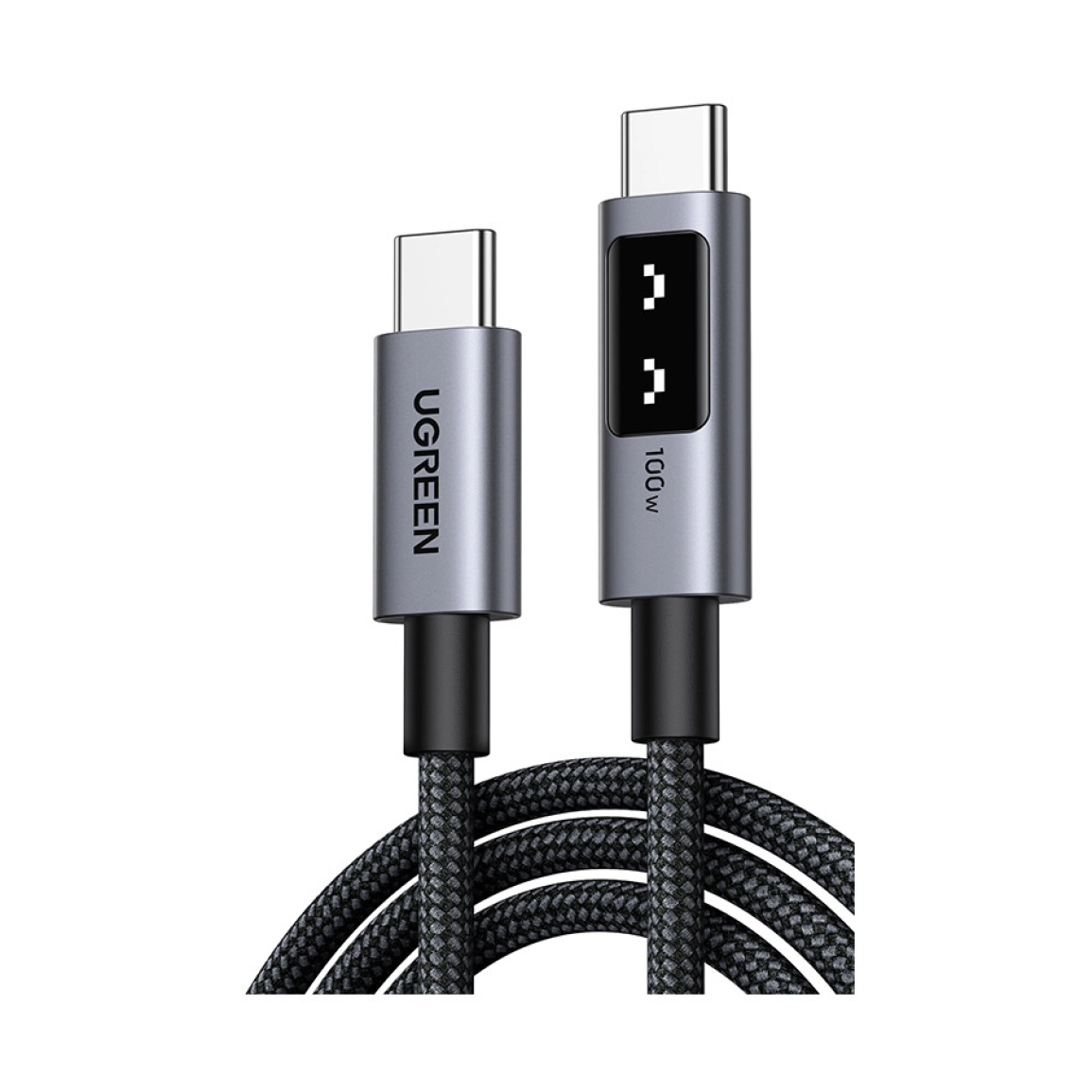 UGREEN Uno USB C (M) to USB C (M), PowerDelivery, Fast Charging 5A Max, crni, 1m