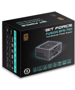 BIT FORCE napajanje 750W 80+ BRONZE FUSION BPS-750 modularno, ATX 3.1, PCI-E 5.1