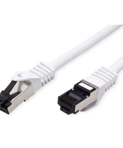 Roline VALUE S/FTP mrežni kabel Cat.8 (Class I), LSOH, stranded, 1.0m, bijeli