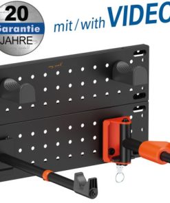 Transmedia Bike wall mount vertical horizontal, Tire width up to 45 mm, load up to 30 kg