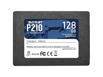 Patriot SSD P210 R520/W430, 128GB, 7mm, 2.5"