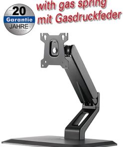 Transmedia Full-Motion Desk Stand for Flat Screens