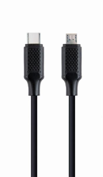 Gembird USB Type-C to micro-USB charging data cable, 1.5m