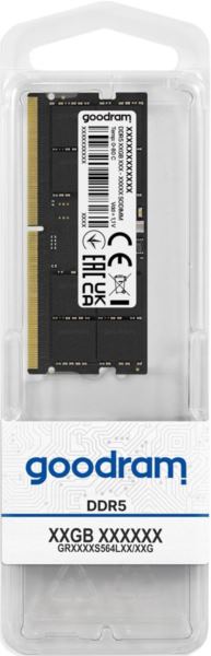 GoodRam 1x 16 GB DDR5 4800 SO-DIMM | CL40