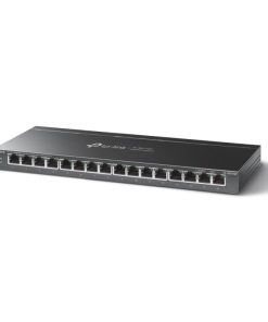 TP-Link 16-port Gigabit PoE+ preklopnik (Switch), 16×G-LAN PoE+, 802.3af/at (120W)