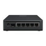 MikroTik hAP ax S (E62iUGS-2axD5axT) (2025) Router 5x Gigabit Ethernet ports, 1x 2.5 Gigabit SFP, Dual-Band Wi-Fi 6 (802.11ax), 512 MB RAM, metalno kućište, ARM