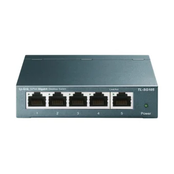 TP-Link 5-port Gigabit Desktop preklopnik (Switch), 5×10/100/1000M RJ45 ports, metalno kućište