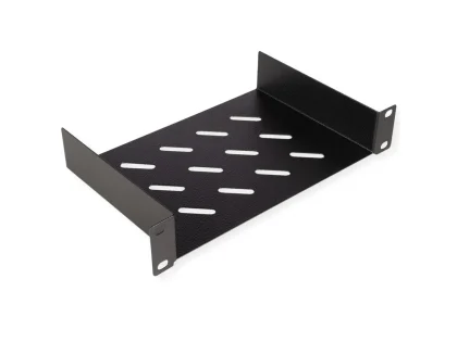 Roline 10" 1U fiksna polica, D=150mm, crna