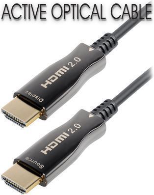 Transmedia Active Optical HDMI 2.0 cable, 100m
