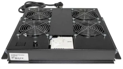 Intellinet 4-Fan Ventilation Unitwith Thermostat for 19" Racks