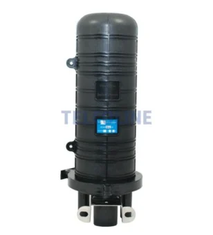 NFO Splice Closure 3 round entries, 1 oval, 6 trays, Height 420 mm