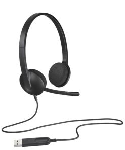 Logitech H340 stereo slušalice sa mikrofonom, USB (981-000475)