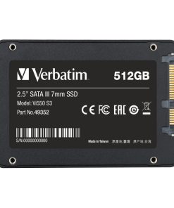 Verbatim Vi550 S3 512GB SSD SATA3 TLC, 2.5"