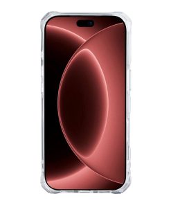 Rixus Armor-X Anti Shock Case With MagSafe Compatible For Apple iPhone 17 Pro Max, 18 Pro Max Transparent