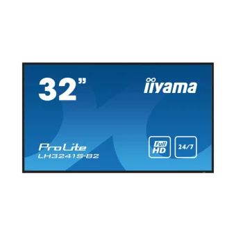 IIYAMA 32" LH3241S-B2 FHD (1920x1080) IPS Signage 24/7, 350 cd/m2, 1200:1, non Android, media play USB, LAN control