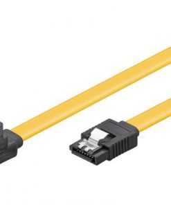 NaviaTec HDD SATA cable 1.5 3 6 Gbit s 7 pin SATA L-type plug 0,5m